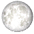 Full Moon, 13 days, 23 hours, 25 minutes in cycle