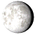 Waning Gibbous, 17 days, 9 hours, 34 minutes in cycle