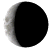 Waning Crescent, 24 days, 6 hours, 53 minutes in cycle
