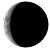 Waning Crescent, 25 days, 3 hours, 37 minutes in cycle